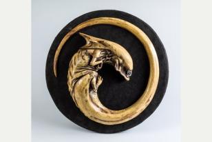 Alien embryo model by Terry English which will be on display at Royal Cornwall Museum’s forthcoming exhibition All Monsters Great and Small